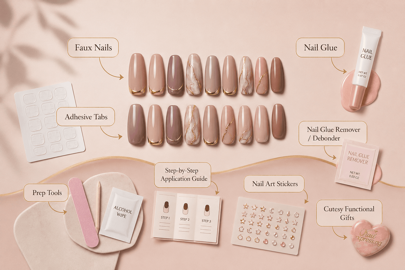 What's inside your Nail Express box